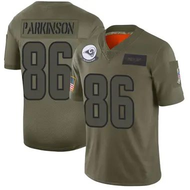 Men's Nike Los Angeles Rams Colby Parkinson 2019 Salute to Service Jersey - Camo Limited