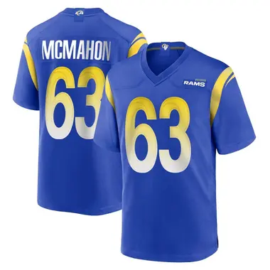 Men's Nike Los Angeles Rams Dylan McMahon Alternate Jersey - Royal Game
