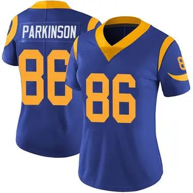 Women's Nike Los Angeles Rams Colby Parkinson Alternate Vapor Untouchable Jersey - Royal Limited