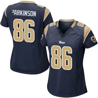 Women's Nike Los Angeles Rams Colby Parkinson Team Color Jersey - Navy Game
