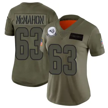 Women's Nike Los Angeles Rams Dylan McMahon 2019 Salute to Service Jersey - Camo Limited