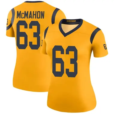 Women's Nike Los Angeles Rams Dylan McMahon Color Rush Jersey - Gold Legend