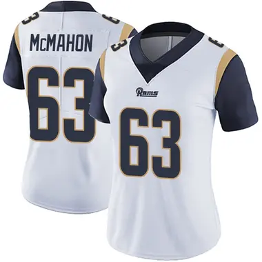 Women's Nike Los Angeles Rams Dylan McMahon Vapor Untouchable Jersey - White Limited