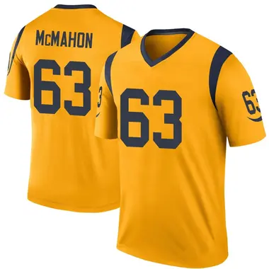 Youth Nike Los Angeles Rams Dylan McMahon Color Rush Jersey - Gold Legend