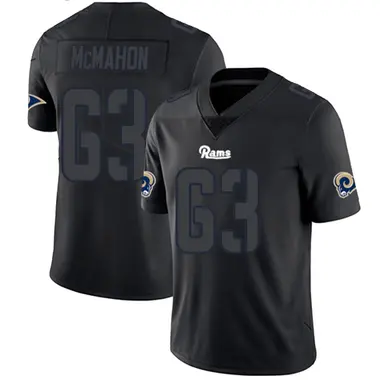 Youth Nike Los Angeles Rams Dylan McMahon Jersey - Black Impact Limited