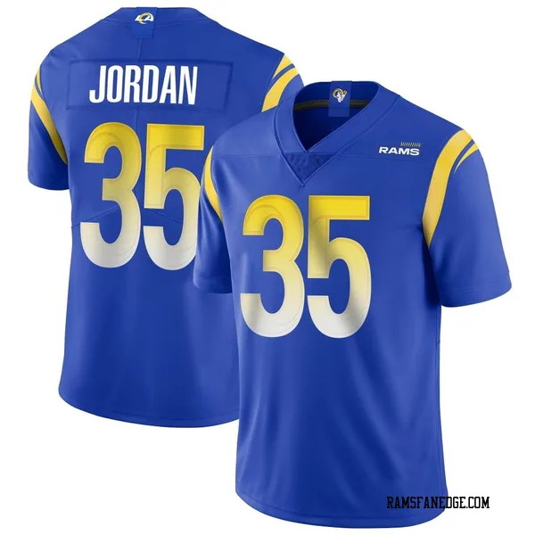 Youth Nike Los Angeles Rams Michael Jordan Alternate Vapor Untouchable Jersey - Royal Limited